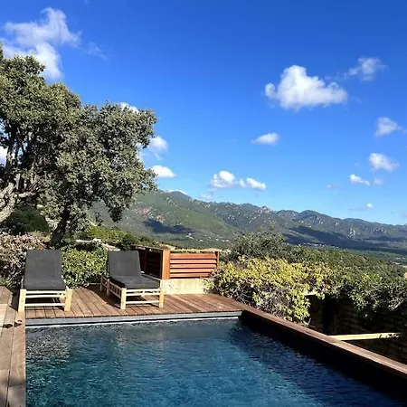 Magnifique Avec Piscine, Splendide Vue Mer. 빌라 *